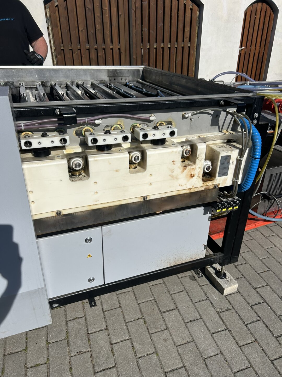 Čištění tiskařského stroje